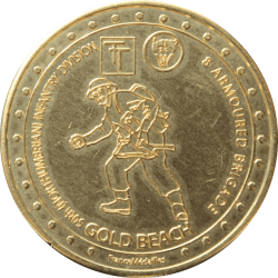 Médaille Gold Beach